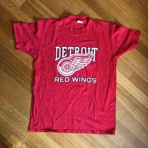 Vintage 1990 Detroit Red Wings tee